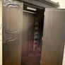 Victorian antique wardrobe with mirrored door Image 2