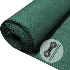 NEW SALE | Privacy Netting 1x10m Garden Screening HDPE Shading Net, 75 Percent Shading Rate UV resistant, Tear Resistant Windbreak Fencing with Holes and Cable Ties, Green