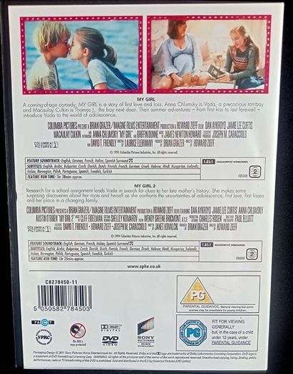 My Girl 1 & 2 DVD Box Set