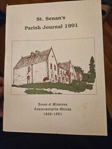 St Senan's Parish Journal 1991. House Of Missons Commemorative Edition 1866-1991. First Edition Large Volume Paperback In Good Condition.  See Photos For Same.
