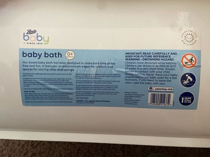 baby bath tub