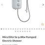 Mira Elite Se 9.8Kw Pumped Electric Shower Image 6