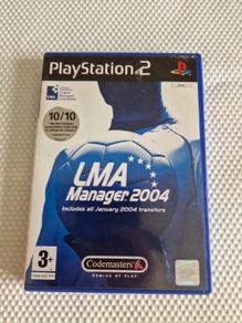 LMA Manager 2004 PlayStation2 Ps2 Games Original