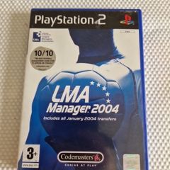 LMA Manager 2004 PlayStation2 Ps2 Games Original