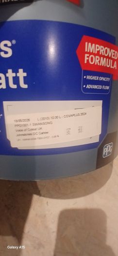 Paint - johnstone's covaplus vinyl matt 10l - Swansong