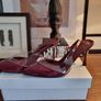 Ladies sling back kitten heels shoes Image 2