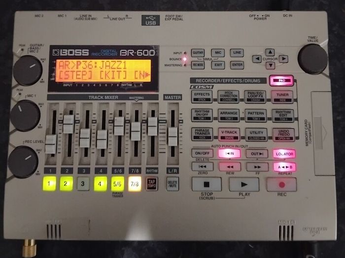 Boss Br - 600 Digital Recorder With Manual