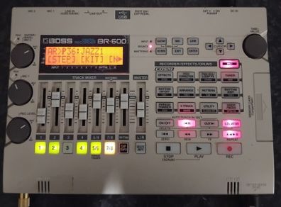 Boss Br - 600 Digital Recorder With Manual