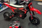 Kids electric dirt bike with free full face helmet