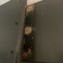 Radiator cover black with gold base Image 3