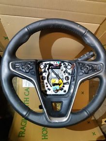 Leather steering wheel for opel insignia