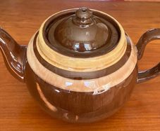 Vintage Brown Betty Teapot by Alcock Lindley & Bloore