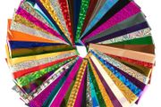Mixed Nail Art Transfer Foil Stickers Wraps 12cm Foils - 50 pcs