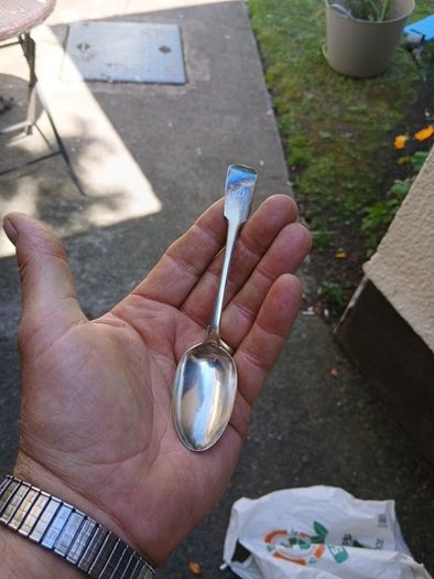 m.west sterling spoon 1820
