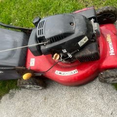 petrol lawnmover