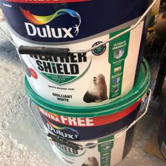 White paint weather shield Dulux