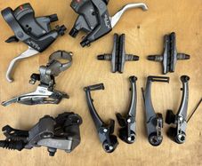 XTR M950 groupset shifters, brakes, Derailleur XTR 950