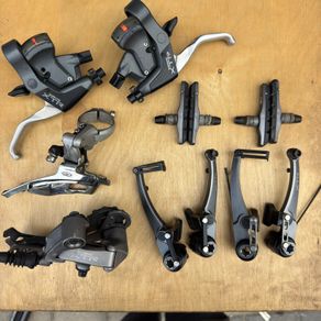 XTR M950 groupset shifters, brakes, Derailleur XTR 950