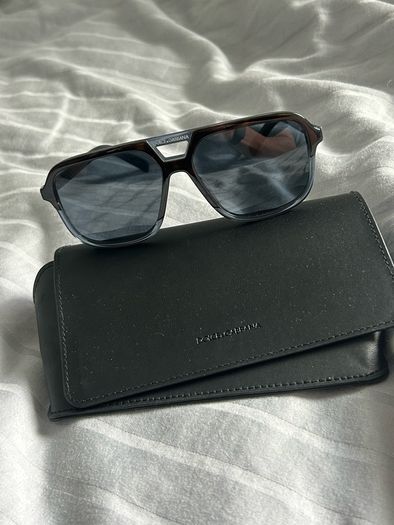dolce & Gabbana navy men square sunglasses