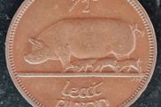 Ireland 1941 Half Penny coin