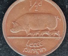 Ireland 1941 Half Penny coin