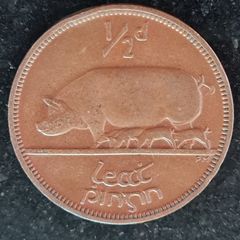 Ireland 1941 Half Penny coin