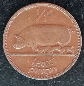 Ireland 1941 Half Penny coin