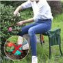 BRAND NEW Heavy Duty Upgraded Garden Kneeler Thicken Seat Padded Kneeling Stool Indoor Outdoor 150KG Load Portable Folding Image 4