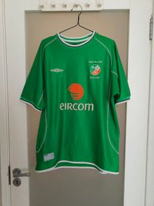 Vintage Umbro 2002 Republic of Ireland World Cup home jersey