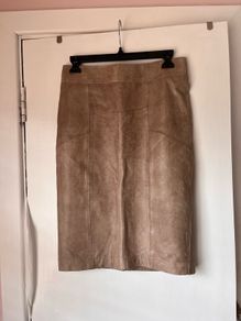 Leather skirt