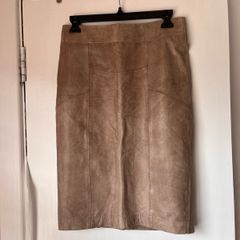 Leather skirt