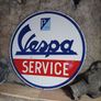 Original vespa dealer sign Image 8