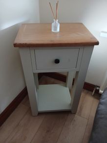 lamp table solid wood