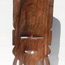 Large Vintage Handcrafted African Wooden Mask Image 2