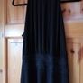 Black dress lace detail size 16 Image 4