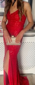 Diva red sequin dress
