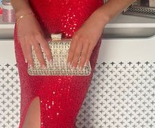 Diva red sequin dress