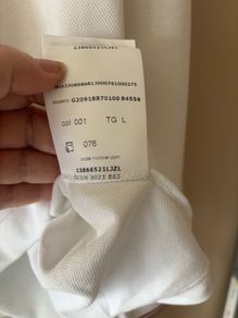 moncler long sleeve polo never worn