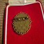 Vintage Religious Brooch Image 2