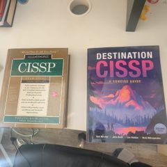 CISSP Study Bundle  Destination CISSP 2nd Ed & All-in-One Exam Guide (9th Ed) [Mint Condition]