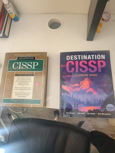 CISSP Study Bundle  Destination CISSP 2nd Ed & All-in-One Exam Guide (9th Ed) [Mint Condition]