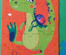 Dinosaur Jigsaws Puzzle 3+