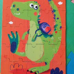 Dinosaur Jigsaws Puzzle 3+