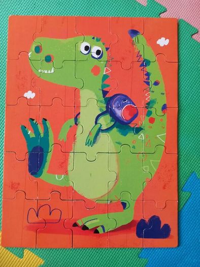 Dinosaur Jigsaws Puzzle 3+
