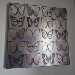 butterfly canvas decor