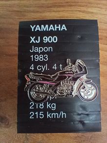 Yamaha XJ900 1983 badge