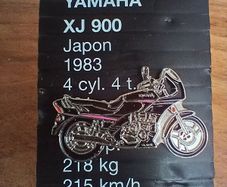 Yamaha XJ900 1983 badge