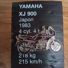 Yamaha XJ900 1983 badge