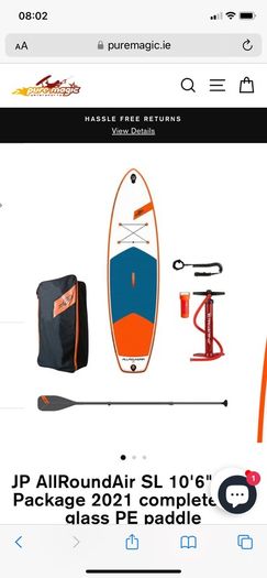 Stand up paddle board set