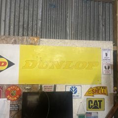 antique Dunlop sign